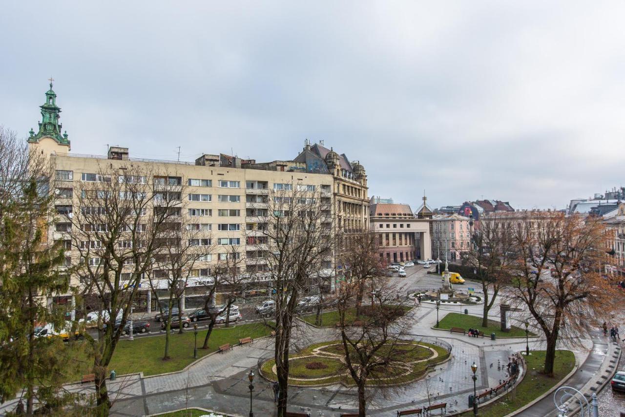 Квартира В Оренду По Вулиці Гавришкевича 10 Leopoli Esterno foto